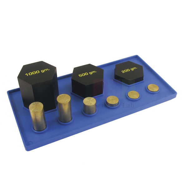 Mass Weighing Set on Tray